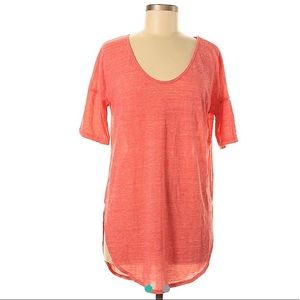 💛 Old Navy Thin Coral Short Sleeve Shirt M